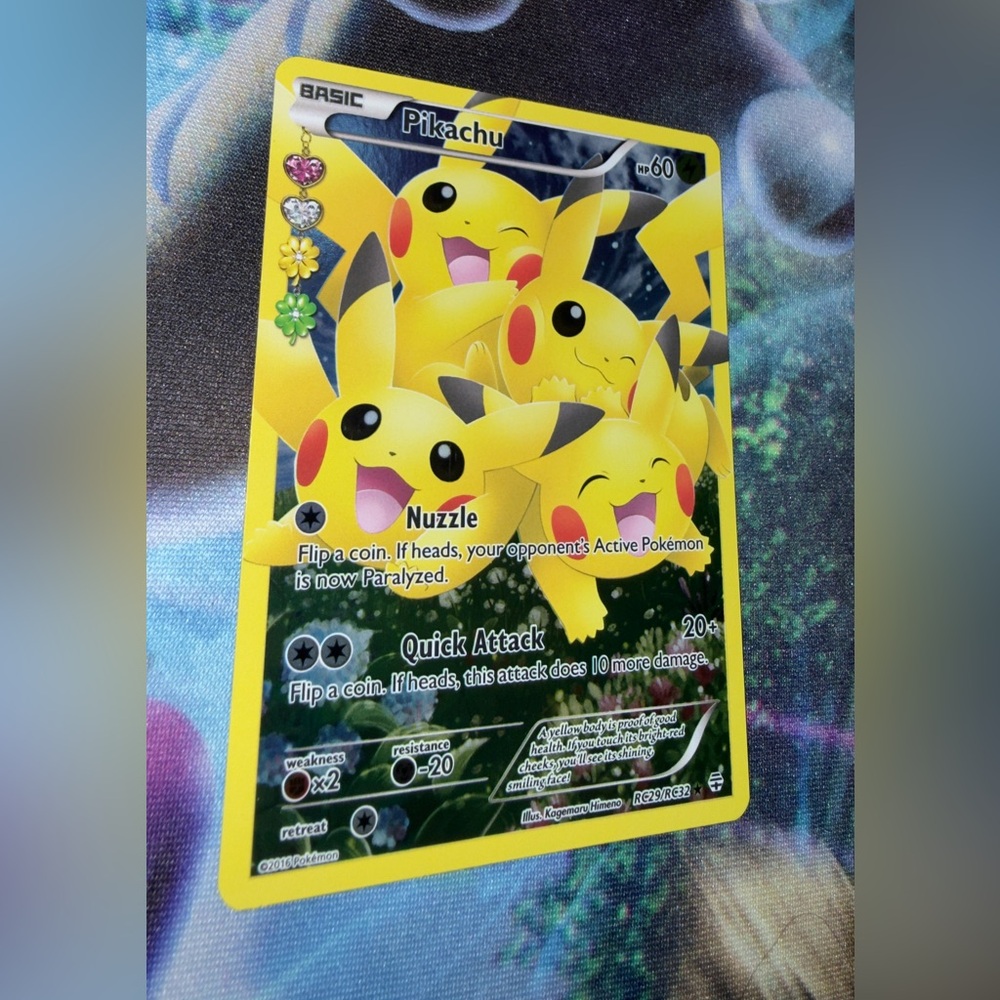Pikachu Full Art Holo Generations Radiant Collection Pokémon Card